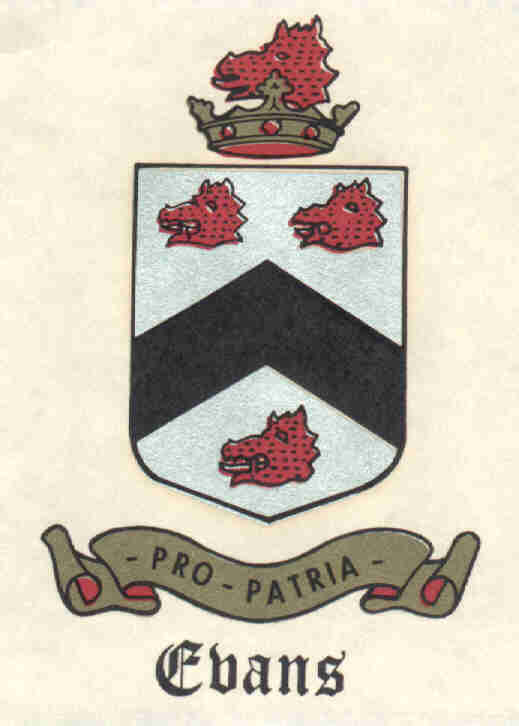 Evans Family Crest